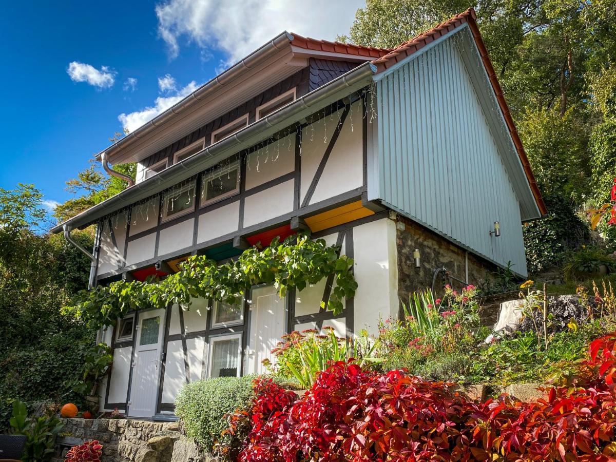 Harz Im Glueck - Fachwerkhaus Fuer Zwei In Wernigerode Vila Exterior foto